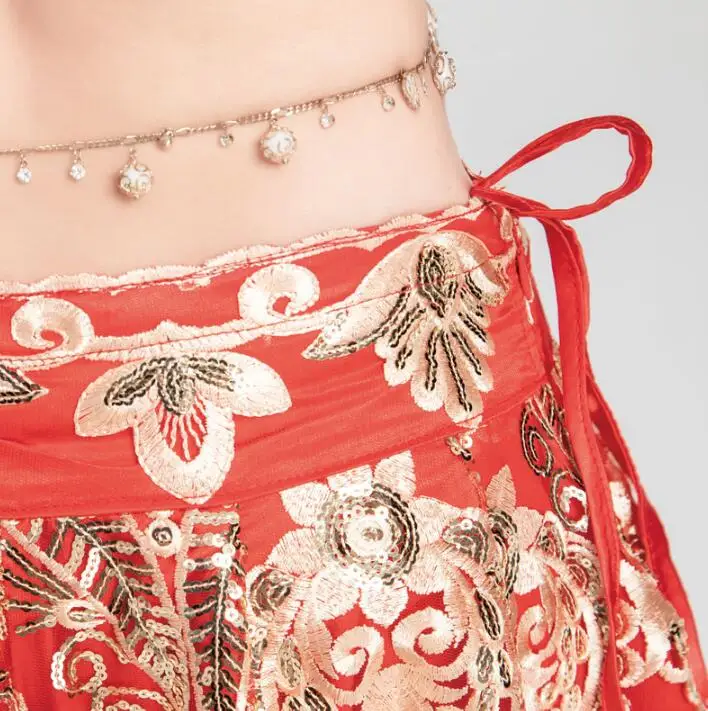 Sarees Wedding India  Woman Wedding Costume Ethnic Style Lehenga Choli Performance Gorgeous Suits top+skirt+scarf+pants