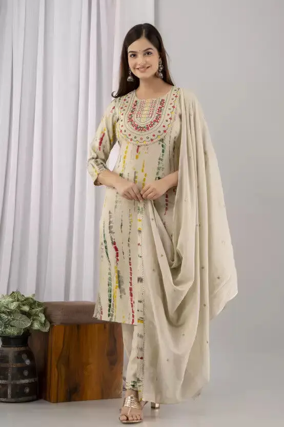 Women Kurti Salwar Kameez Set Indian Pakistani Anarkali Kurta Suit